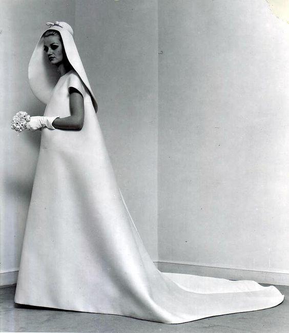 Wedding dress, 1967.