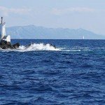 The Bura winds coming across the Adriatic Sea.