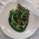 The Swiss Chard Lasagna at The Finch.