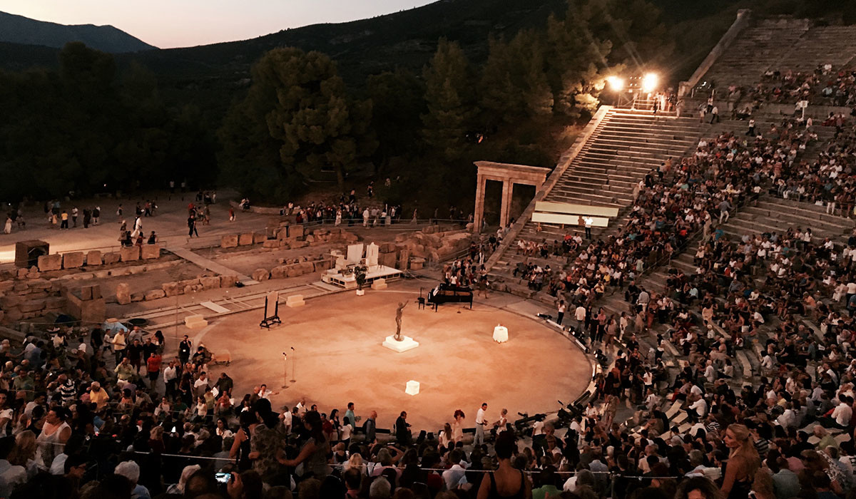 Greek Theatre Stage
