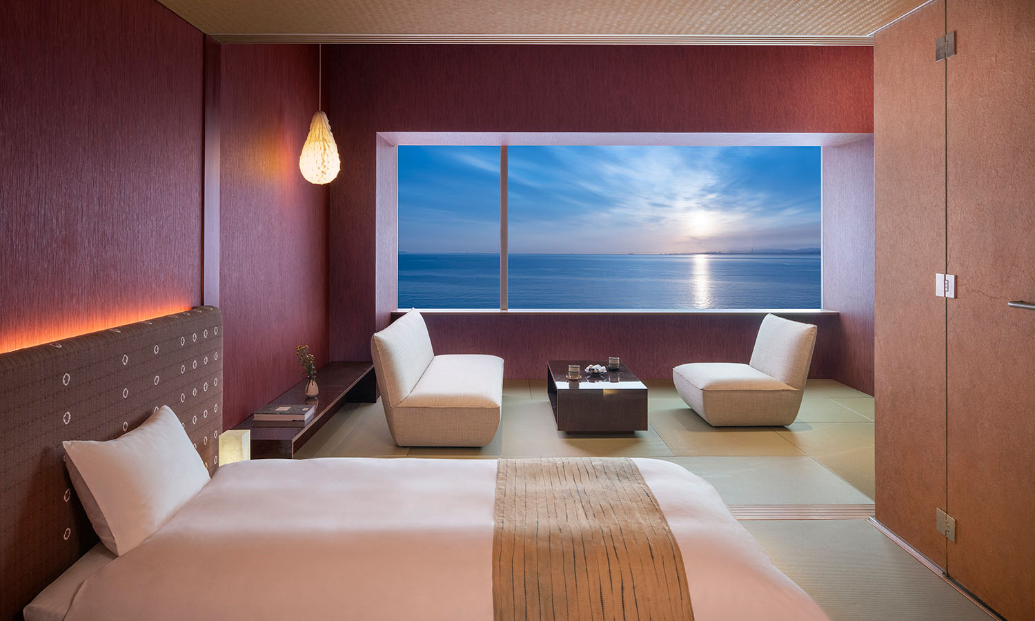 KAI Beppu Guest Room. Mandatory photo credit: Hoshino Resorts