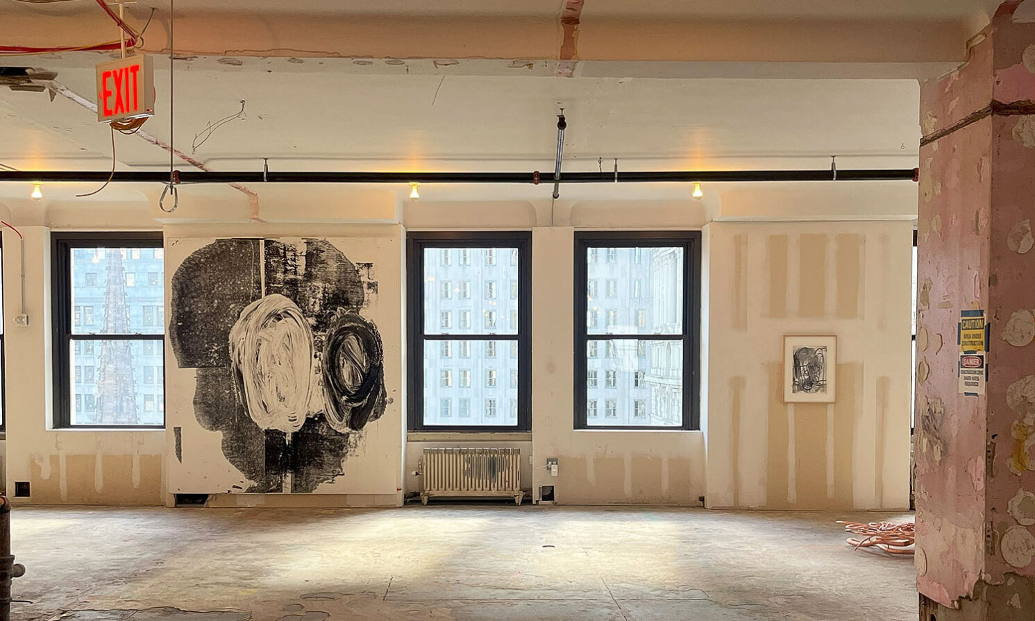 Christopher Wool's 'See Stop Run' show in NYC