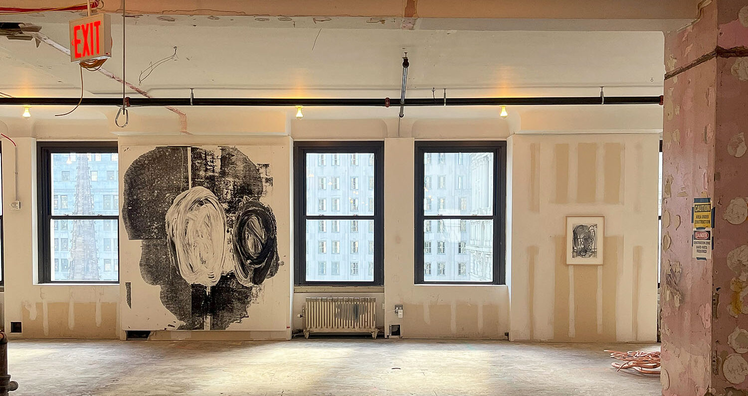 Christopher Wool's 'See Stop Run' show in NYC